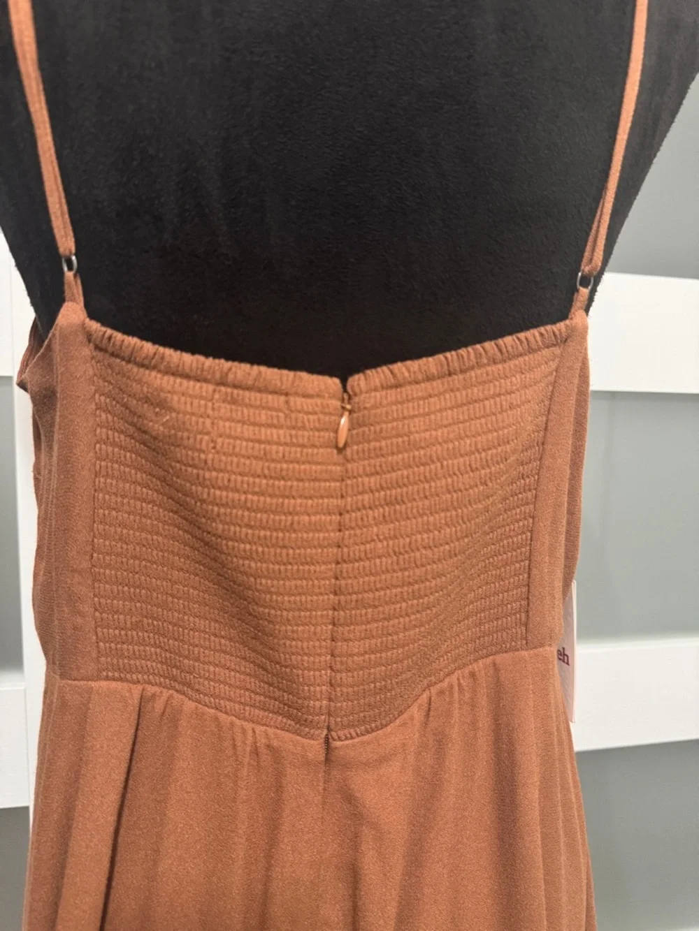Aritzia Sunday Best Spencer Dress Brown - Picture 7 of 11
